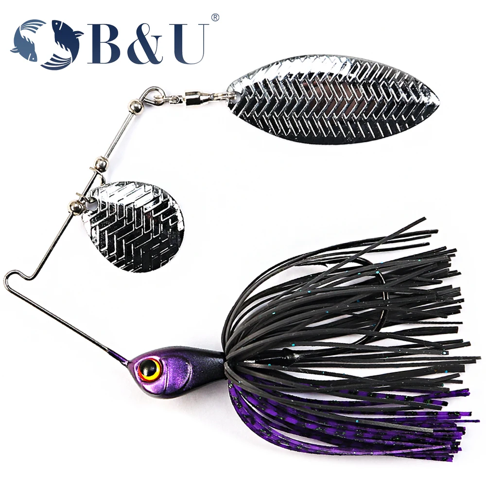 Spinnerbait B & U doble pala lubina 18-21g