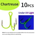 10pcs UV Chartreuse