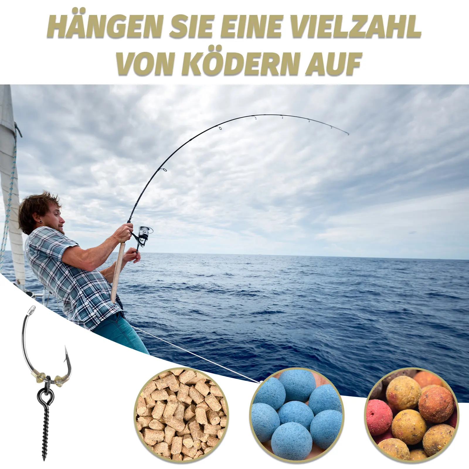 Goture-Clips de seguridad para pesca de carpa, cono de goma trasero, manga antienredos, giratorios de cambio rápido, accesorios giratorios de peso de pesca - imagen 5