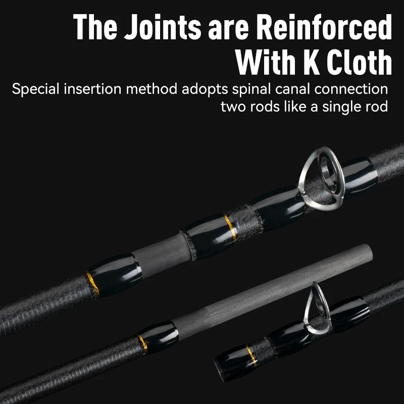 Cañas de pescar LEYDUN AKAINU ultraligeras S632UL S642L S662ML C672M C692MH caña alimentadora de caña de viaje de fundición rápida de alta calidad - imagen 5