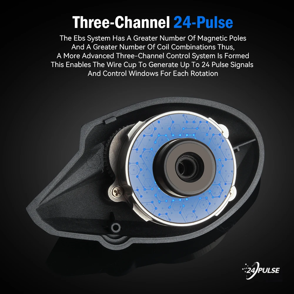 LEYDUN REMUS sistema de frenos electrónicos carretes de pesca Baitcasting 139g 7,1: 1 relación de engranaje 4kg carrete de pesca de Material de carbono ultraligero - imagen 4