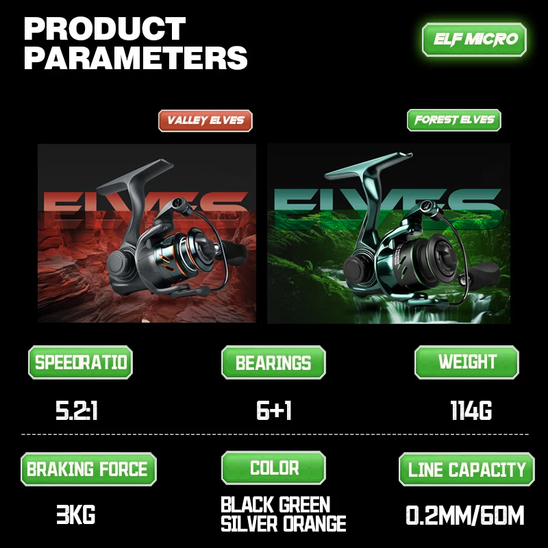 TAIYU Mini carrete de fundición 120g carrete de pesca Baitcasting ligero de dos manos sistema de freno magnético relación de engranaje 5,2: 1 carretes giratorios - imagen 3