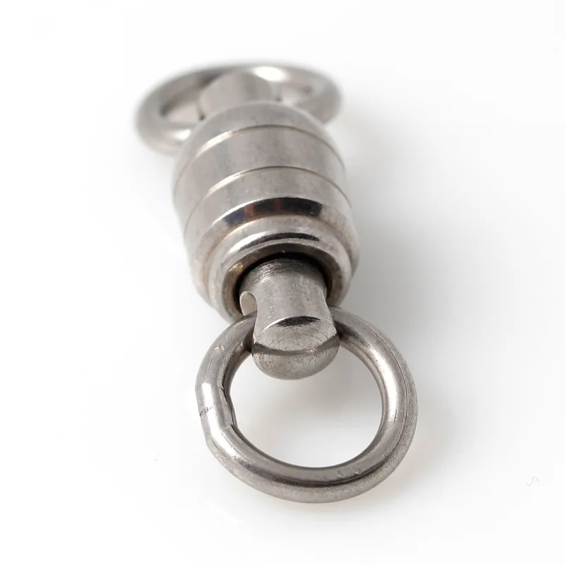 Conector giratorio de pesca inoxidable con doble anillo soldado - imagen 5