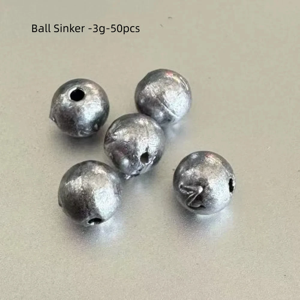 Ball Sinker-3g-50pcs