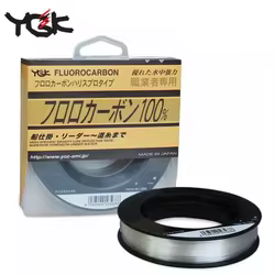 Línea de pesca de carbono Original japonesa YGKLine FLUOROCARBON X-BRAID 100% línea de pesca de barco de carbono 100M línea de pesca de carpa