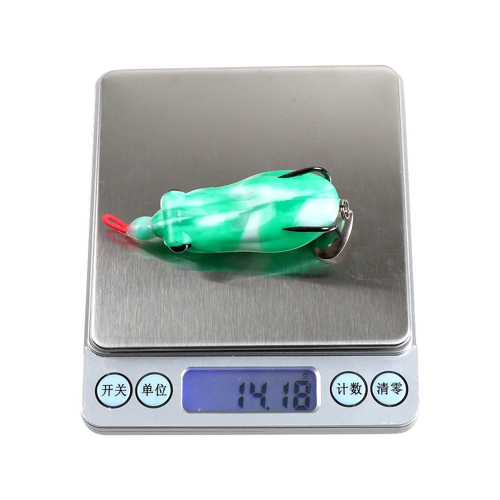 Señuelo de pesca de rana suave, anzuelos Crankbaits, aparejos de cebos, 10,5g/14,8g - imagen 3