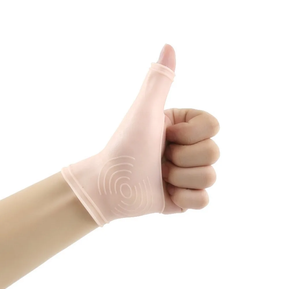 1 par de protectores de muñeca de Gel de silicona para alivio del dolor de Yoga derecho e izquierdo, soporte para pulgar y muñeca - imagen 4