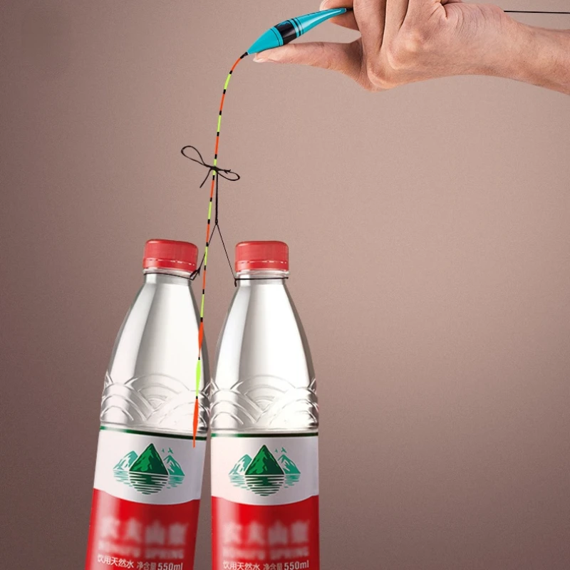 Flotador de pesca de carpa con cola en espiral, Flexible, a prueba de viento, Balsa Boya - imagen 3