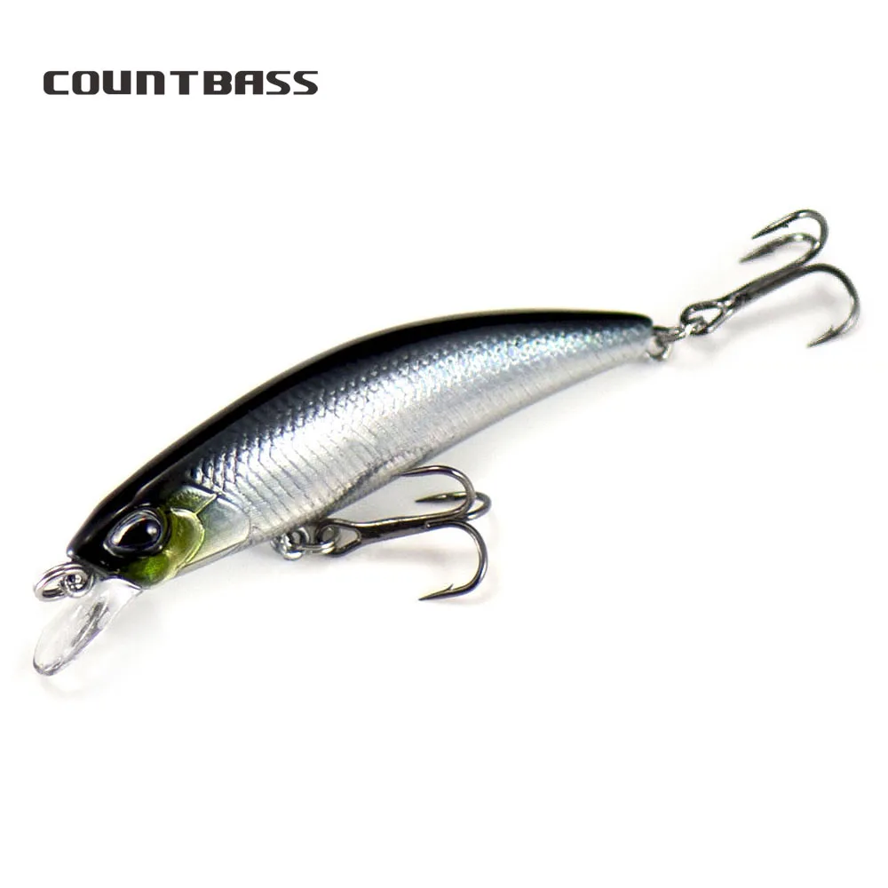 Countbass-cebo duro de pececillo hundido, 60mm, 4,5g, señuelo de pescador vendedor caliente, Jerk Your Bait Wobbler para pescar