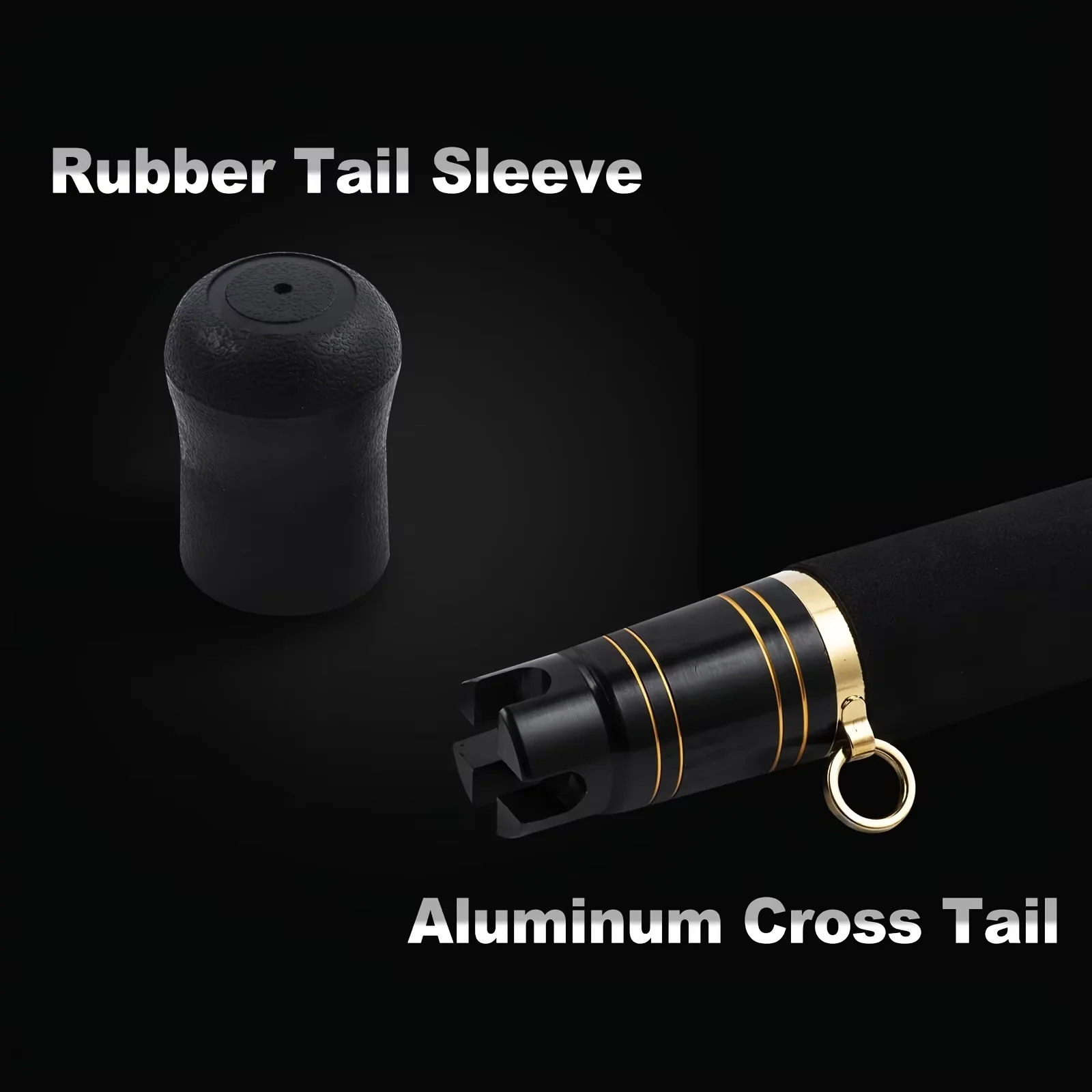 Goture-caña de pescar Jigging para barco, 2,1 m, mango de agarre dividido EVA, caña giratoria de carbono pesada de 3 piezas para viajes, Surf, agua salada - imagen 2