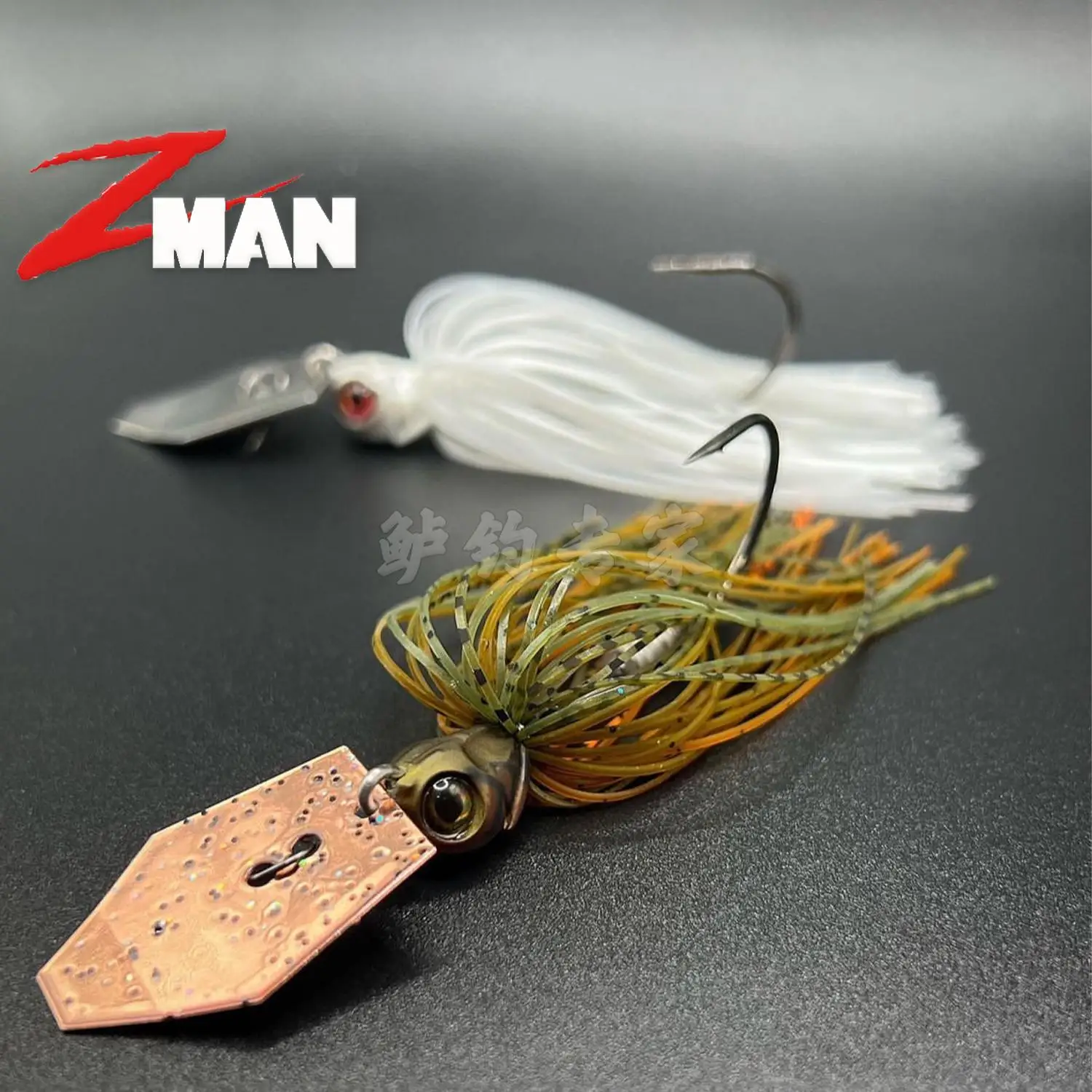 American Zman nueva placa de retención Chatterbait Elite EVO señuelo de alta calidad cebo falso pegamento grupo JIG - imagen 2