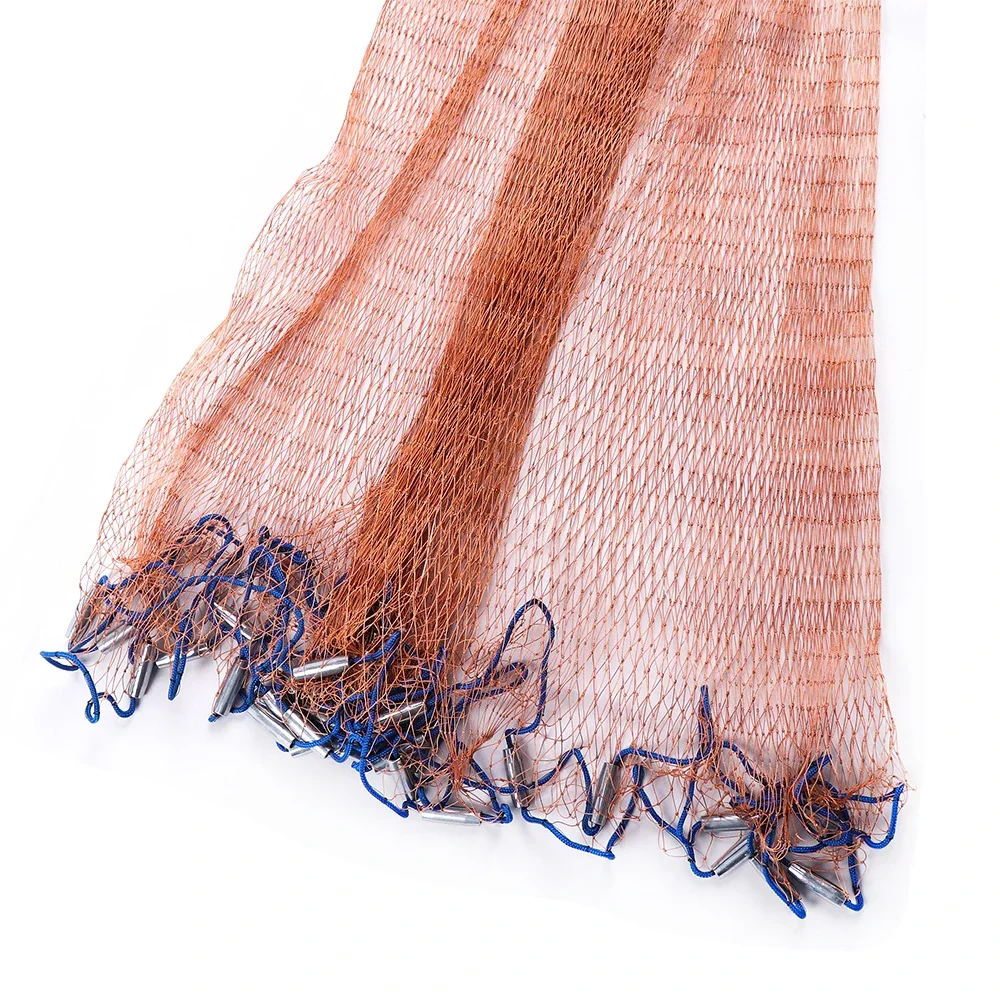 Lawaia con plomo, red fundida a mano, red para pescar, redes de pesca estilo EE. UU., lanzamiento manual al aire libre, herramienta de red de pesca para sedal de neumáticos - imagen 3