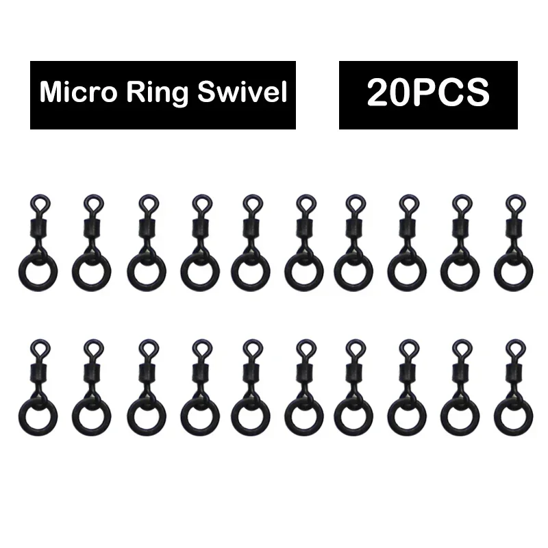 20PCS Ring Swivel