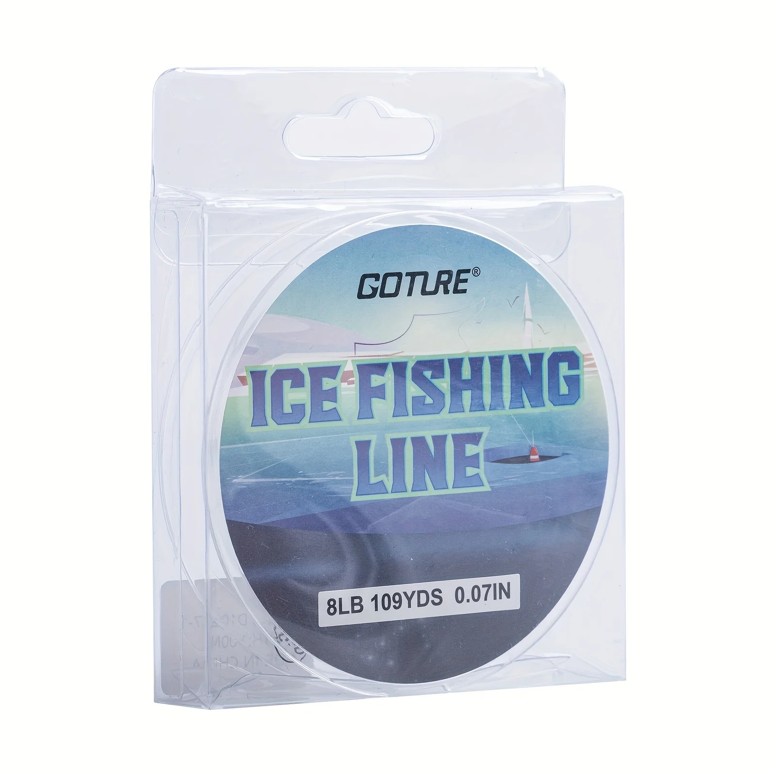 Goture Línea de Pesca en Hielo Nailon Transparente – Lanzamiento Suave