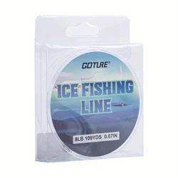 Goture Línea de Pesca en Hielo Nailon Transparente – Lanzamiento Suave