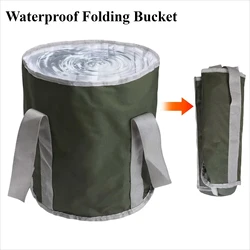 Cubo de pesca pliable 20L – Multiusos para camping