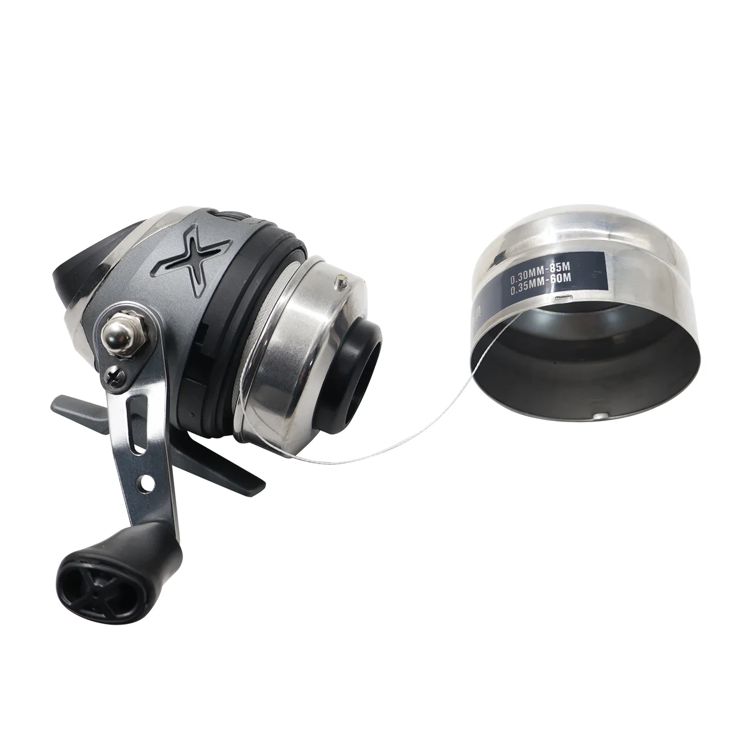Carrete WP30 para pesca submarina – Acero inoxidable estilo arco - imagen 3