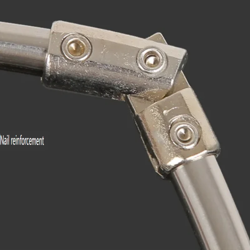 SANLIKE-Anillo de red de acero inoxidable, anillo de red redondo, cabeza de red de pesca, red de pesca plegable, red de inmersión de aterrizaje, accesorios de pesca - imagen 5