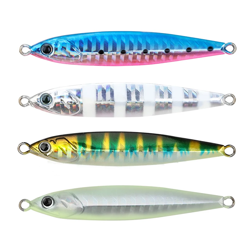 TSURINOYA-señuelo de pesca de 20g, 30g, 40g, STINGER, Jigging, plantilla de Metal de fundición larga, cebos duros, lubina, enchufe Artificial - imagen 5