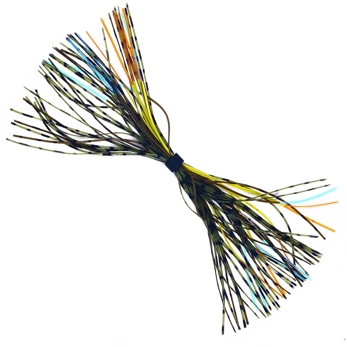 Faldas de plantilla de silicona, Kit de repuesto de 50 hebras, suministros para hacer señuelos de pesca, falda suave para Spinnerbait Buzzbait Bass Jig, 3 uds. - imagen 3