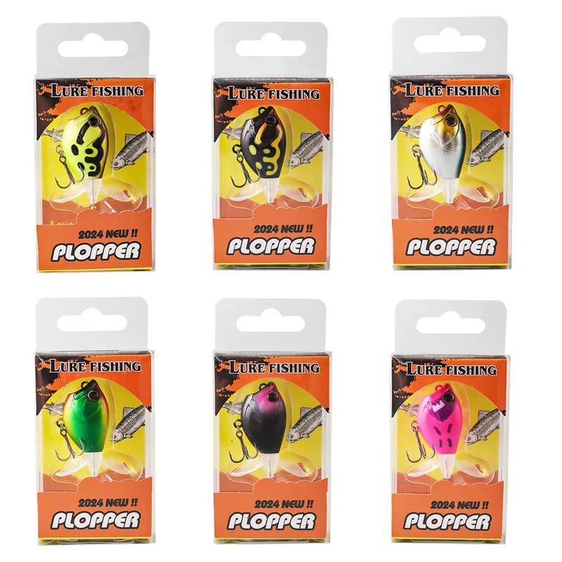 TAIYU Popper Microbait Topwater doble hélice para salpicadura - imagen 5
