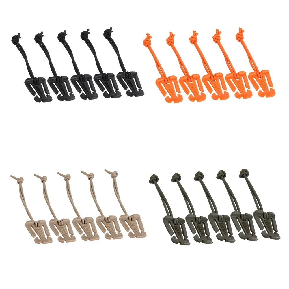 Mosquetón para mochila, hebilla táctica, correa EDC, hebillas de conexión, Clip, soporte de deslizamiento rápido, 5/2 Uds. - imagen 4