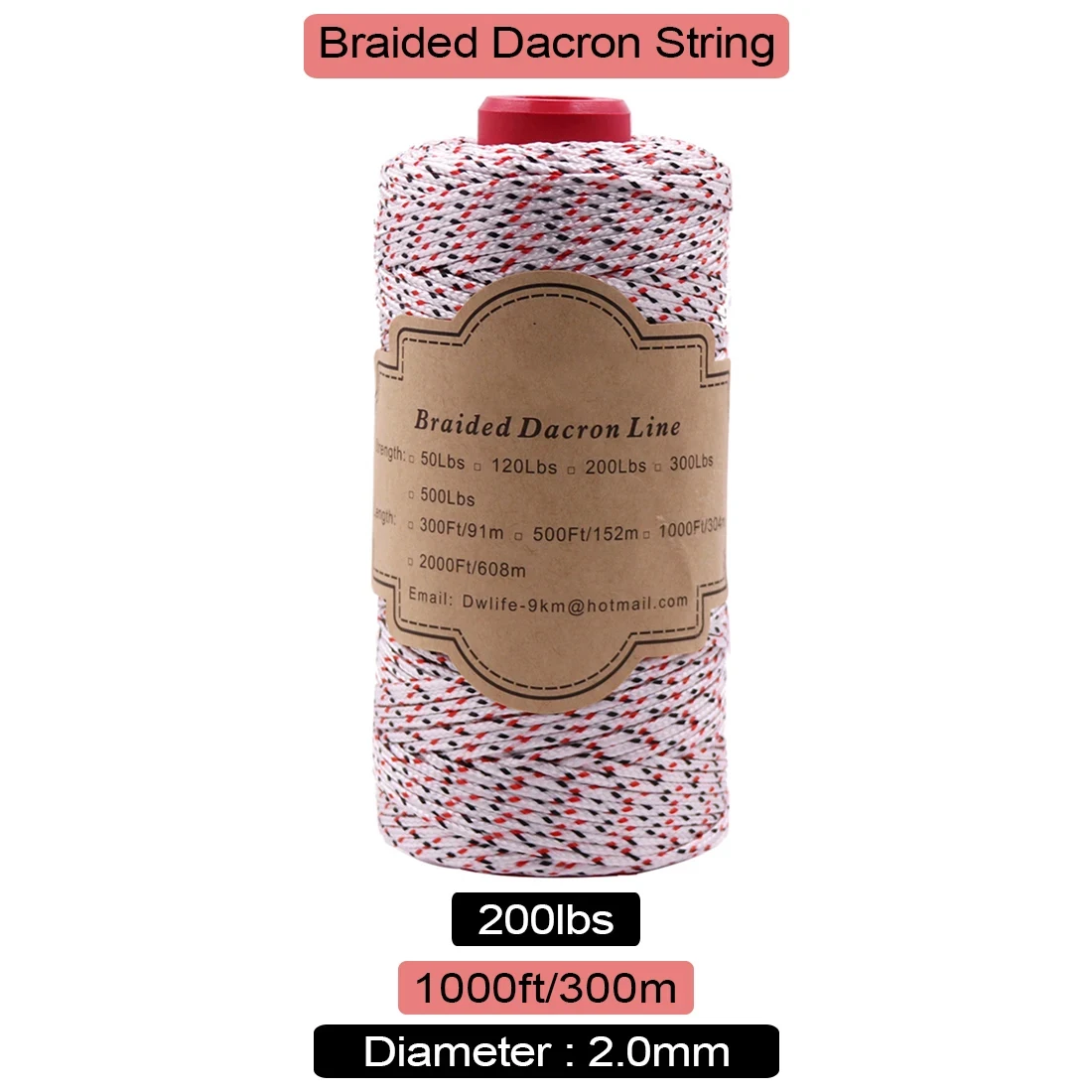 200lbs 1000ft 2.0mm