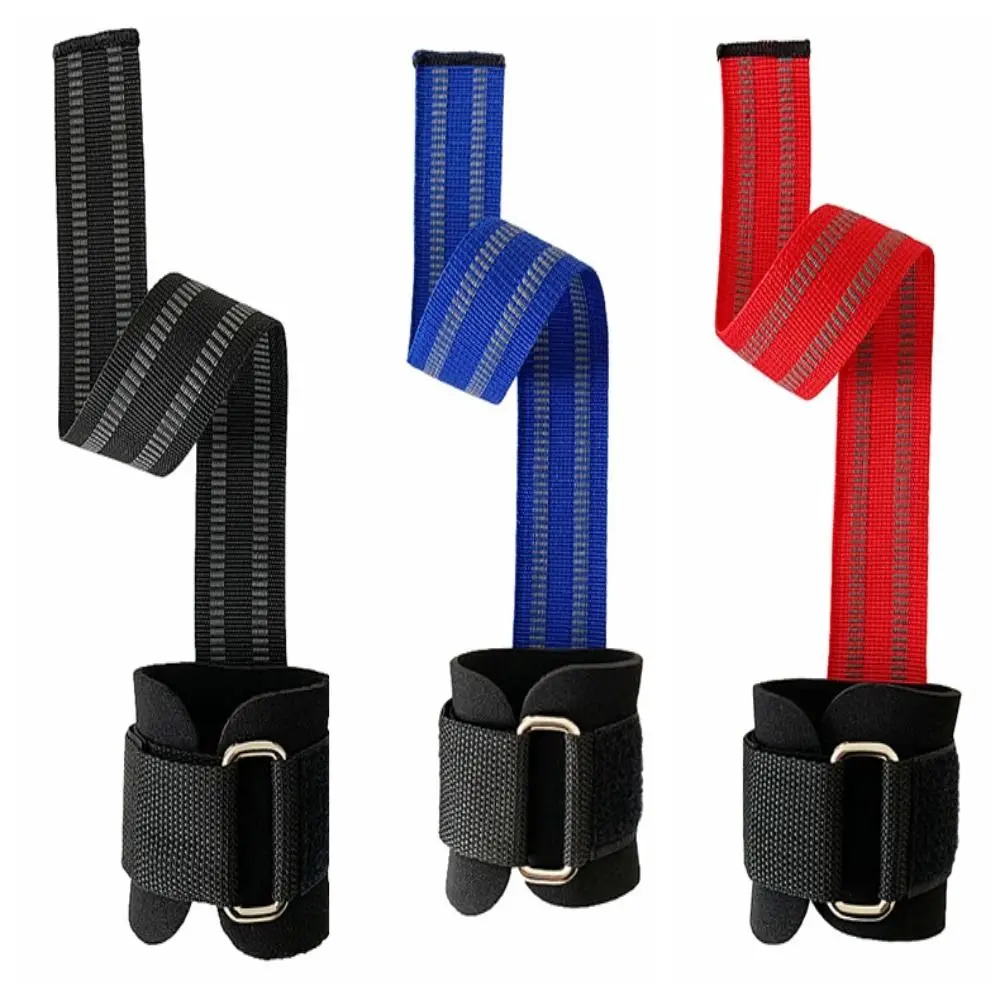 Cinturón SBR antideslizante resistente al desgaste, muñequera acolchada, banda de agarre, gimnasio, Deadlift, correas de Fitness, soporte, cinturón de apalancamiento - imagen 5