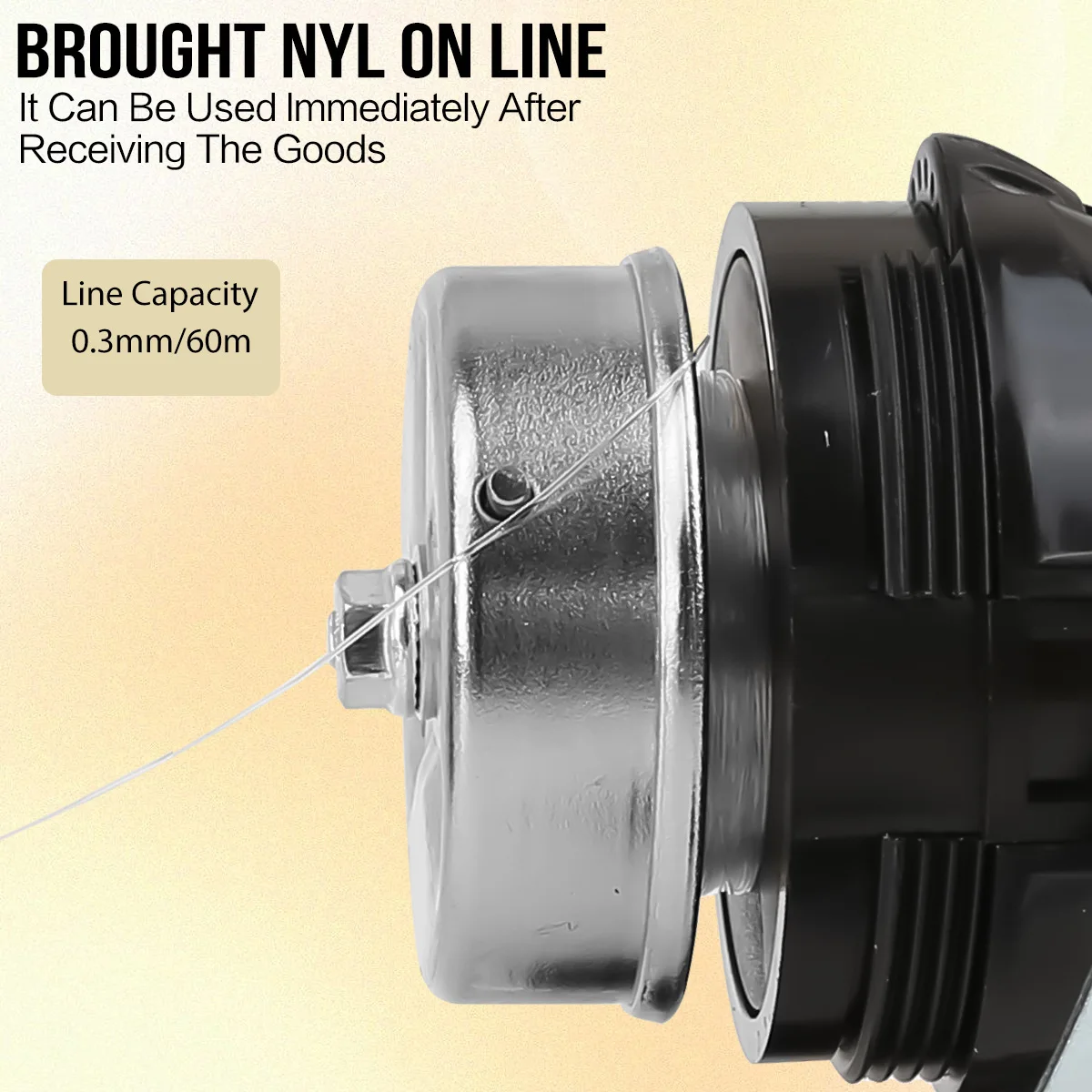 Carrete de pesca de alta calidad, arco, tirachinas, carrete giratorio, arpón de tiro cerrado, carrete de dardos, herramientas de caza para peces - imagen 5