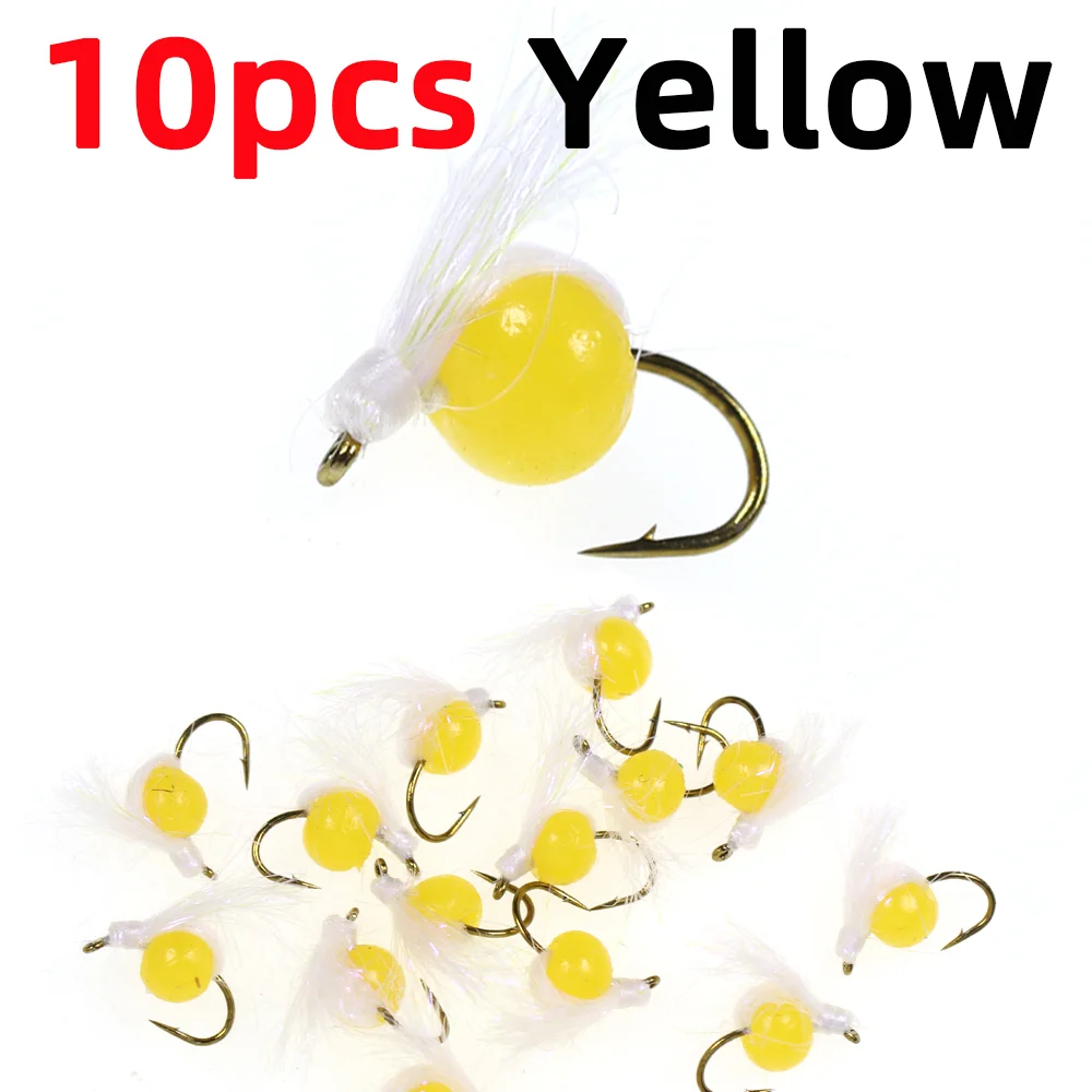 10pcs Yellow