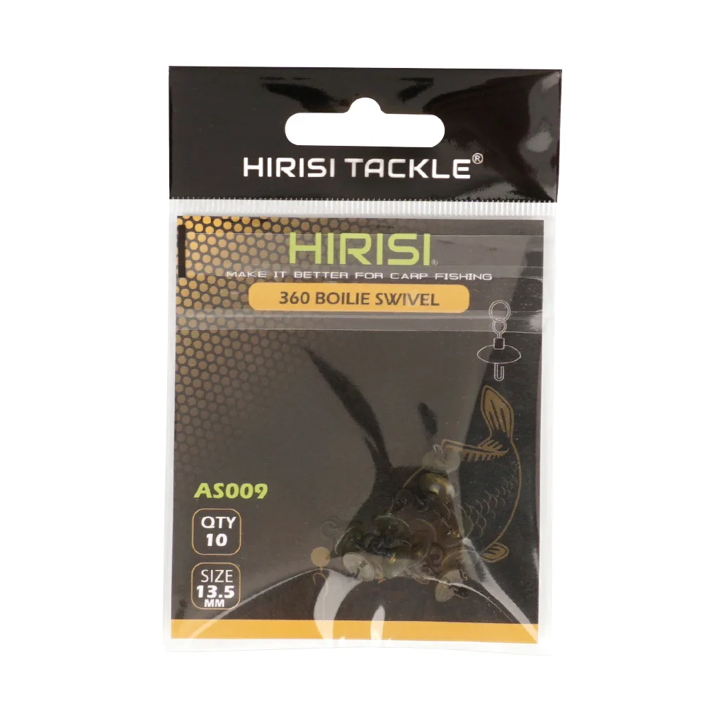 Esmerillones giratorios de cambio rápido Hirisi para pesca de carpas - imagen 4
