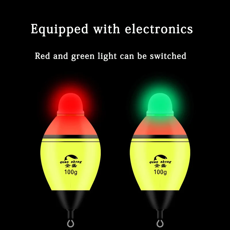Flotador luminoso EVA para pesca nocturna rocosa – Bobber espuma - imagen 3