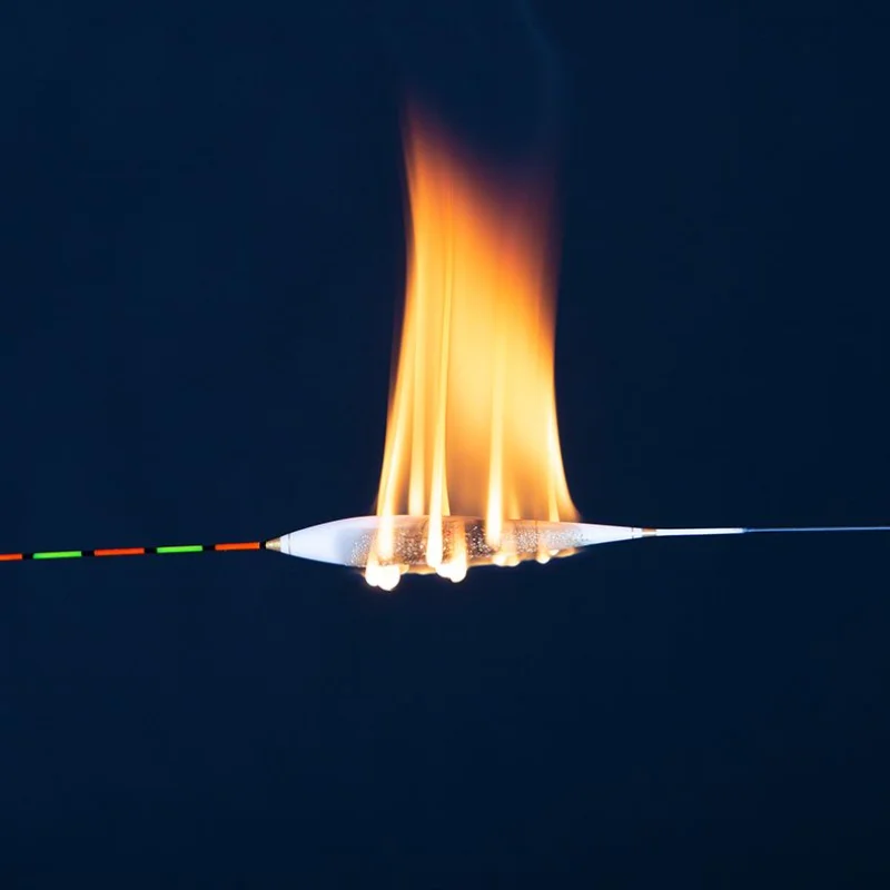 Flotador de pesca de pluma de pavo real inteligente, resistente al agua, boya Vertical llamativa, alarma de mordedura de pescado, carpa - imagen 5