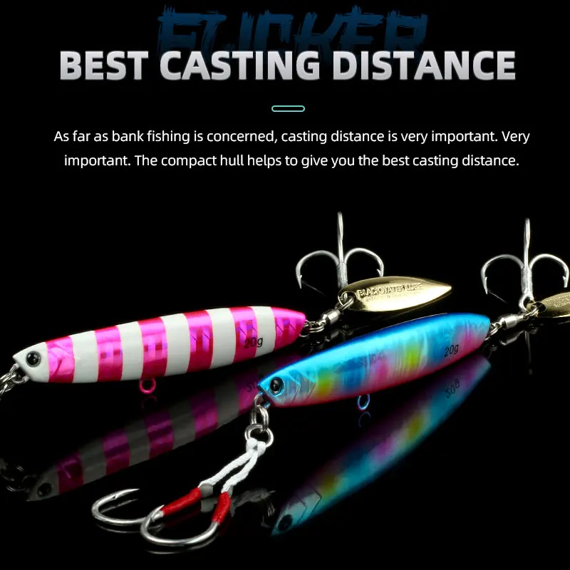 Plantilla de pesca Magic Works, señuelo de pesca de mar, 15G, 20G, 28G, suministros de pesca afilados, nuevo cebo de pesca, señuelos de Jigging en la costa, pesca de un pez - imagen 5