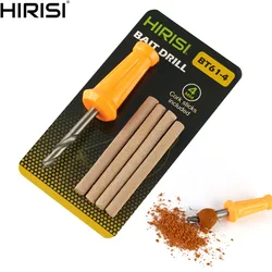 Hirisi-Kit de herramientas de pesca de carpa, gancho de ganchillo, agujas de cebo, Boilies emergentes, alfileres de empalme, accesorios de pesca con aguja