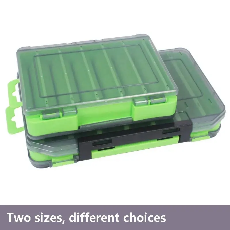 Caja de accesorios Luya, caja de madera para camarones de tamaño U, caja de almacenamiento para cebo, VIB Minobo Climb transparente - imagen 4