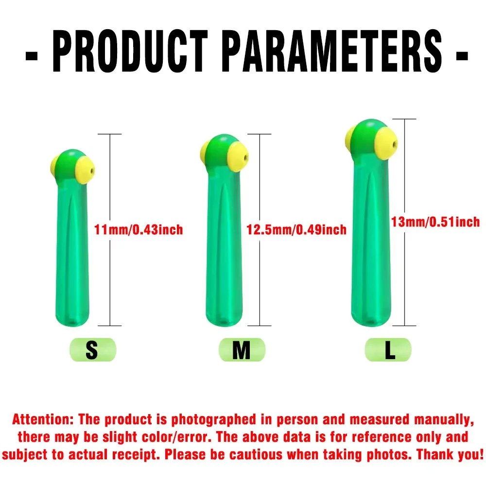 50 Uds. Asiento flotante de doble núcleo azul y verde de alta permeabilidad asiento flotante competitivo de silicona accesorios antideslizantes para pesca en carretera - imagen 3