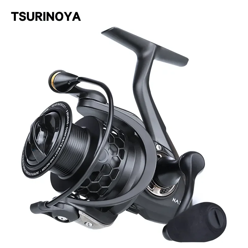 TSURINOYA NA 2000 3000 4000 5000 carrete de pesca giratorio gran oferta 12KG potencia máxima de arrastre carrete de pesca lubina carrete de sedal - imagen 3