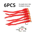 6pcs Red