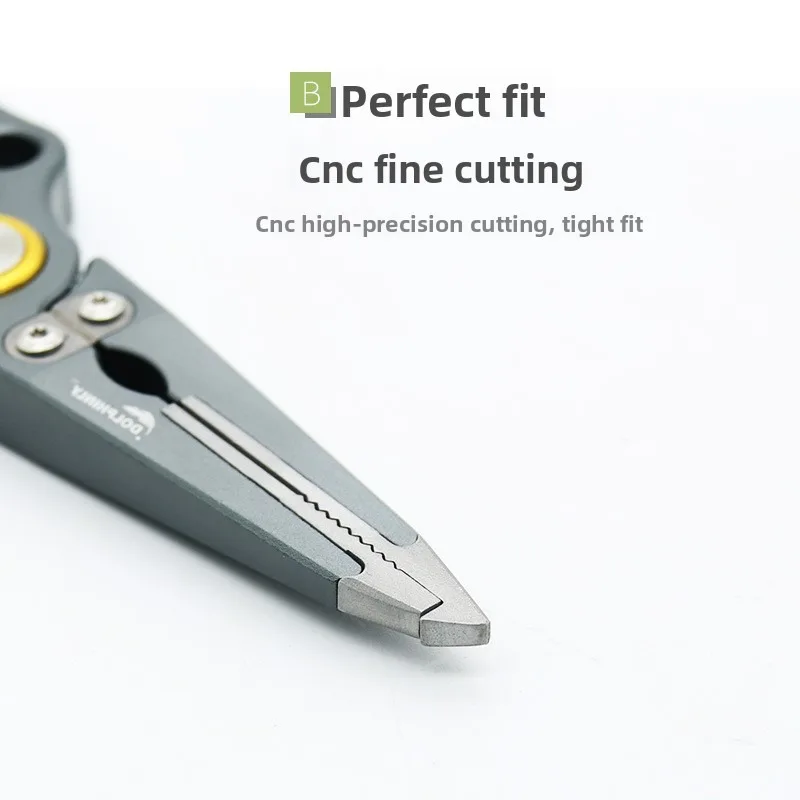 Luya Control Fish Catcher – Pinza para peces de aluminio con báscula