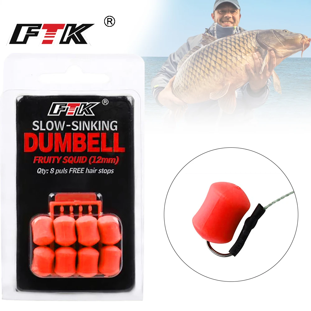 FTK Boilies emergentes, accesorios de pesca de carpa, cebo de pesca con flotabilidad para aparejo de pelo de carpa, método alimentador, Boilies flotantes, aparejos de pesca - imagen 2
