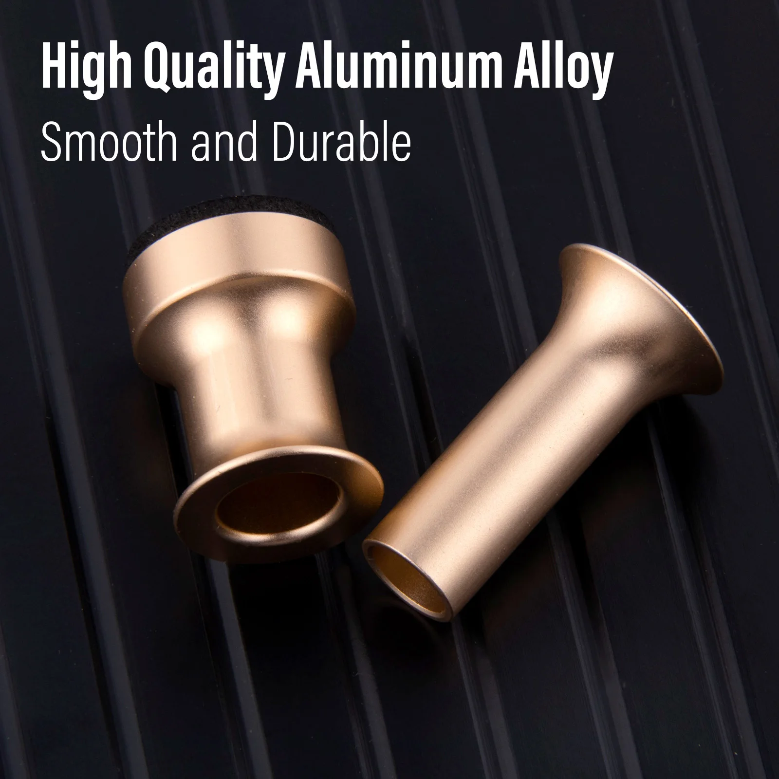 Herramienta para atar moscas de 4,7 cm, apilador de pelo de aleación de aluminio desmontable para atar Streamer seco, estimulador de pelo de ciervo y alce, herramienta de pesca con moscas - imagen 3