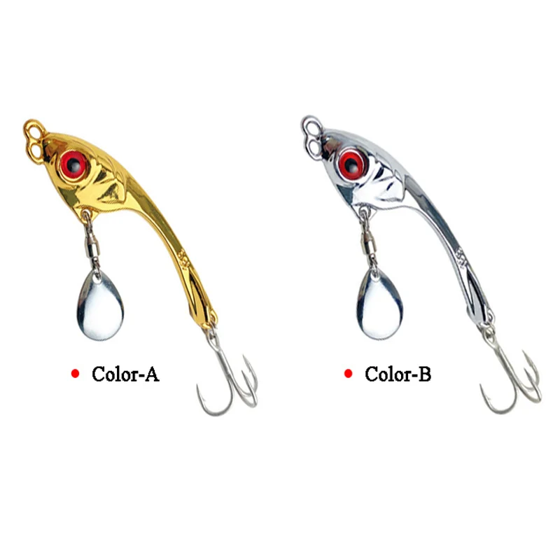 Señuelo de pesca Crescent VIB, cebos duros, señuelo giratorio, VIB de Metal, aparejos vibratorios, Crankbaits, plantillas giratorias, cucharas que se hunden, 5-20g - imagen 3