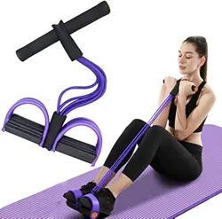 Banda de resistencia física con Pedal, equipo de ejercicio en casa para tonificar Yoga, entrenamiento de fuerza, glúteos, piernas, entrenamiento Abdominal