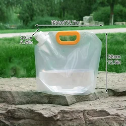 Bolsa de agua plegable para pesca - Camping y viaje