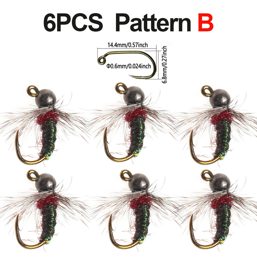 6PCS Pattern B
