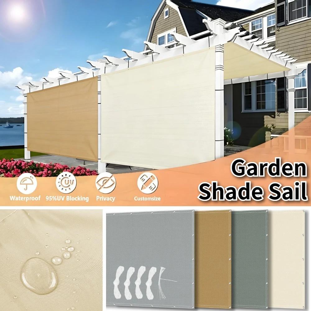 Toldo de sombra impermeable con protección UV para patio y camping - imagen 5