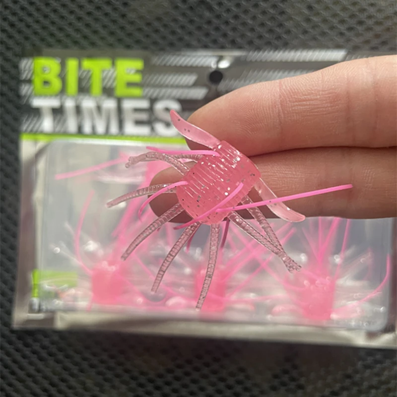 LURETV RAID SAME STYLE 5PCS 1WAY HIDBRID ZBYFDKGY SOFT BAIT LURE BITE - imagen 3