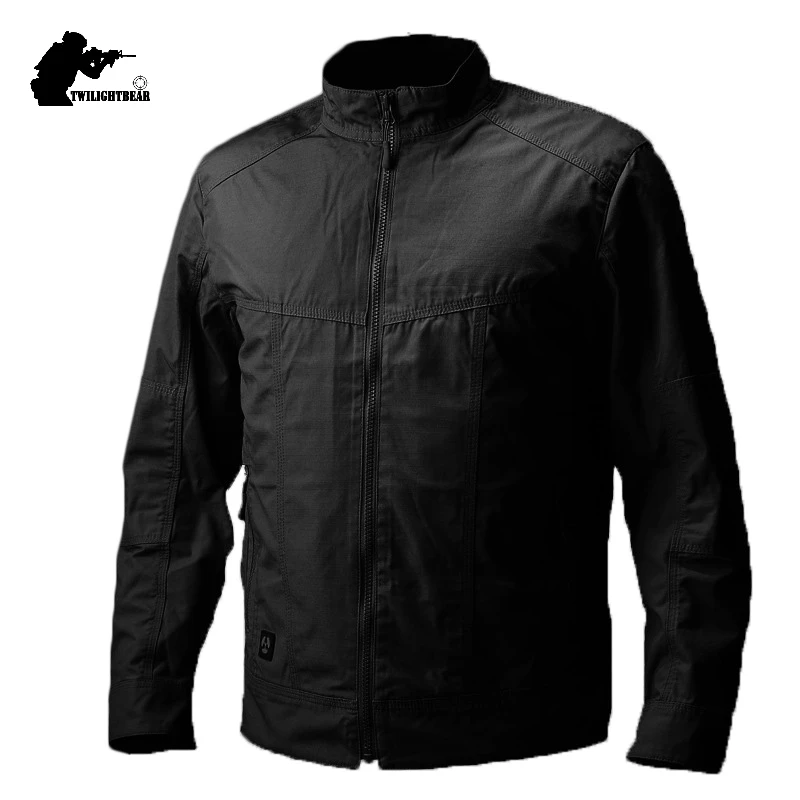 Chaquetas tácticas City Archon, chaqueta informal para hombre, prendas de vestir exteriores, Chaqueta de algodón con múltiples bolsillos, ropa para hombre A3F1121 - imagen 2