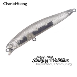 Wobbler Chan's Huang Pececillo 7,5 cm hundimiento